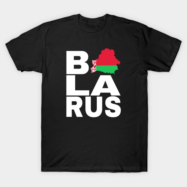 Belarus Belarusian Gifts for Belarusians T-Shirt by Foxxy Merch